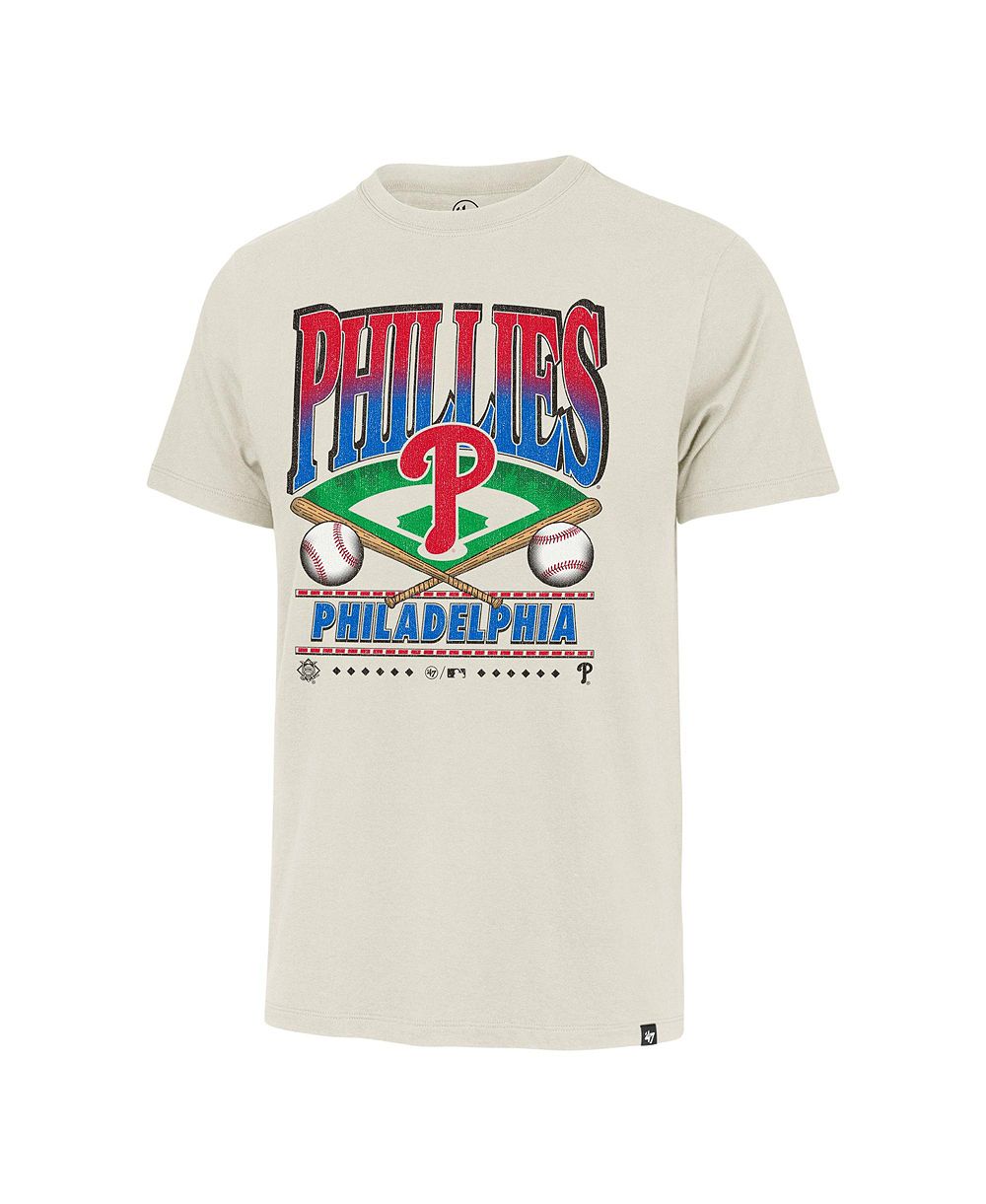 '47 Brand Мужская футболка Philadelphia Phillies Straight Shot Two Franklin