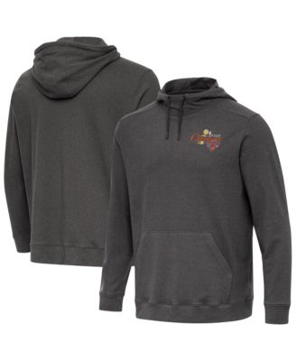 Мужское худи Antigua New York Knicks 2026 NBA Finals Champions Official Cloud Black