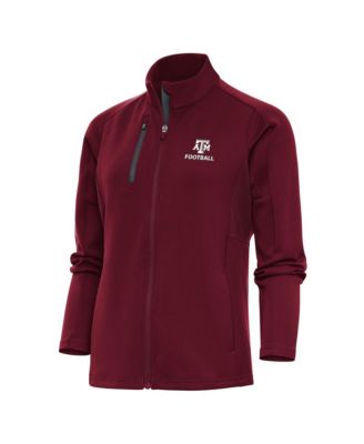 Antigua Женская бордовая куртка с молнией Texas A&M Aggies Football Generation