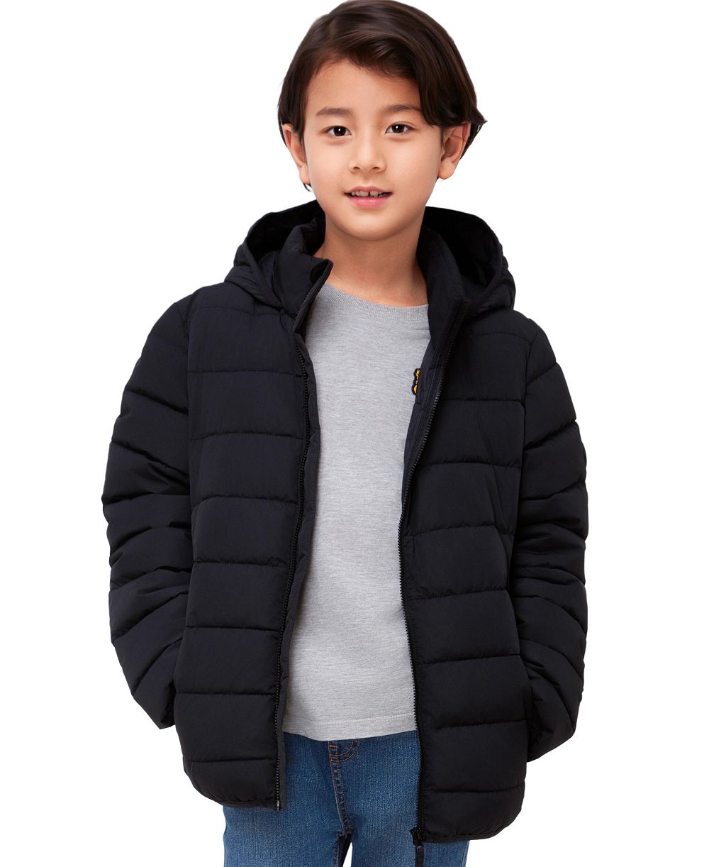 Rokka&Rolla Boys' Hudson Lightweight Hooded Puffer Jacket, Size 4-18