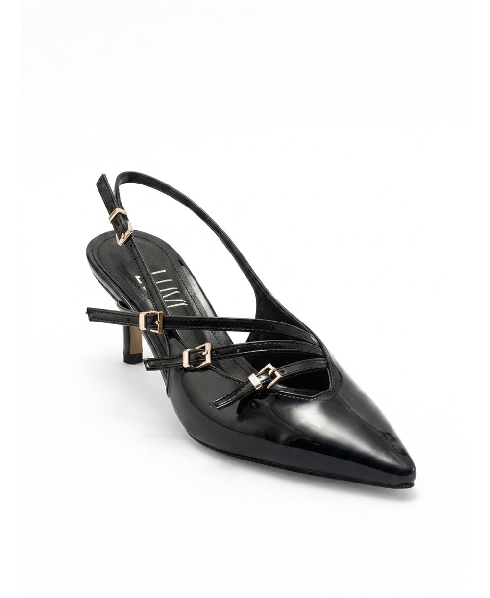 Prologue Shoes Women's Magra Pointed-Toe Slingback Stiletto