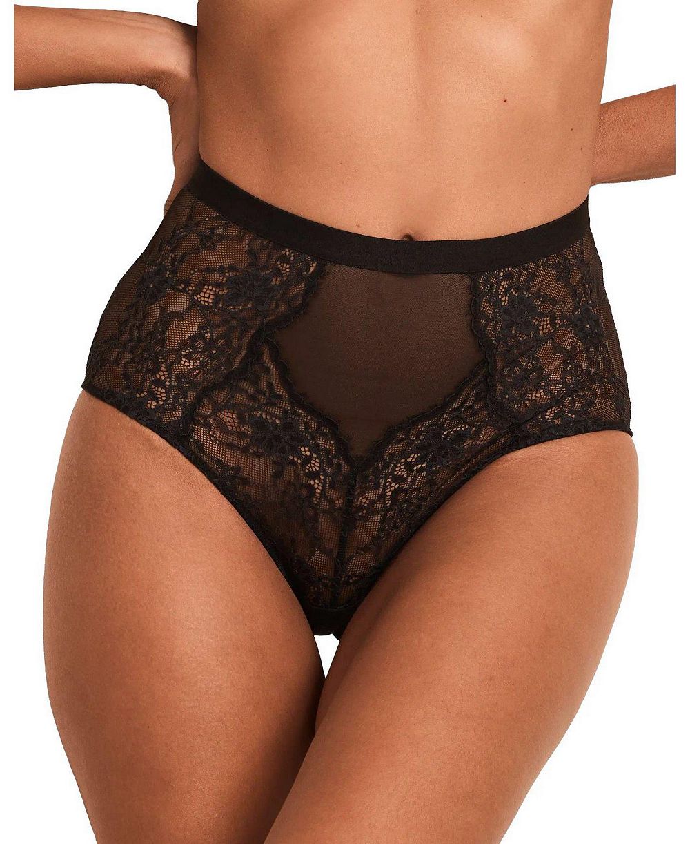 Adore Me Mila High-Waisted Lace Panty