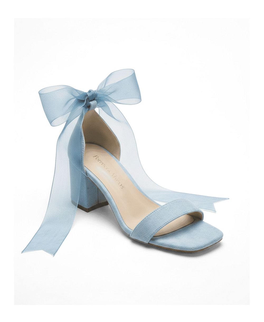 Forever and Always Shoes Женские босоножки Rova Bow на устойчивом каблуке