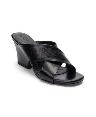 Prologue Shoes Женские бососадки на танкетке Yavin Cross Strap