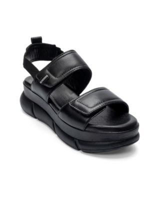 Женские кожаные сандалии на платформе Forever and Always Shoes Heleste