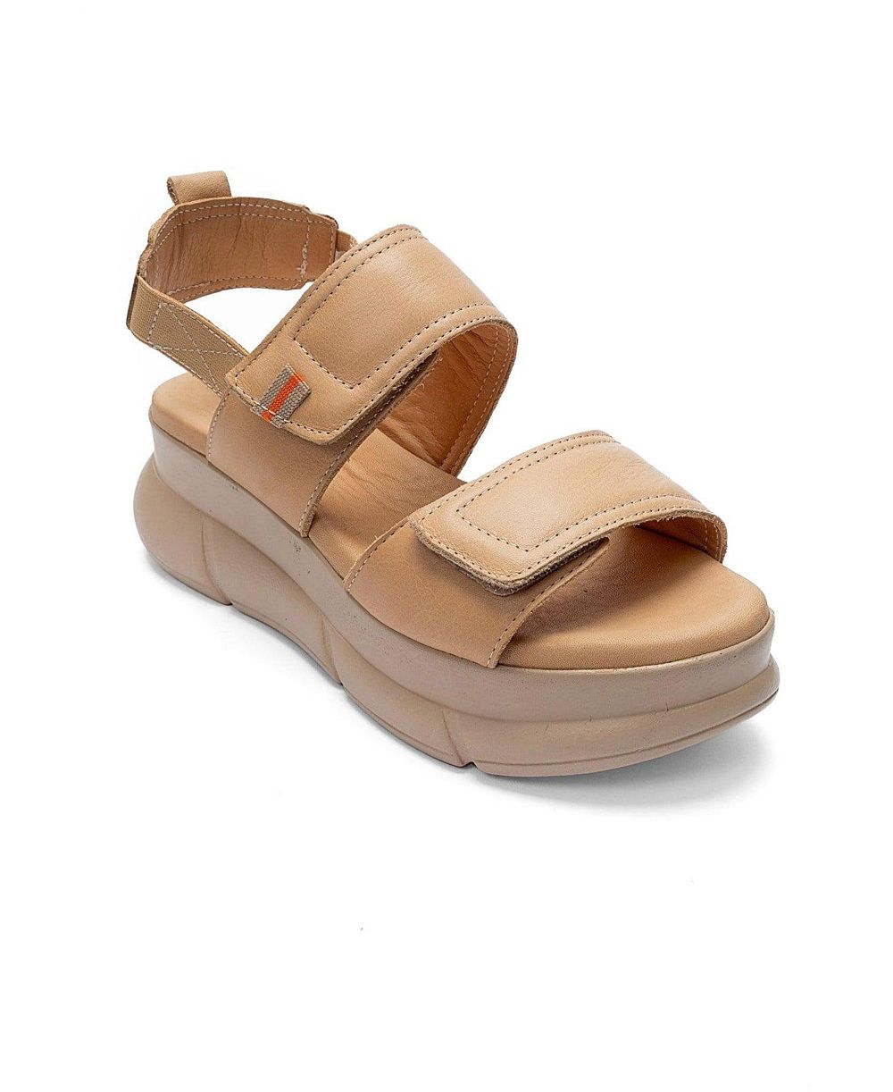 Женские кожаные сандалии на платформе Forever and Always Shoes Heleste