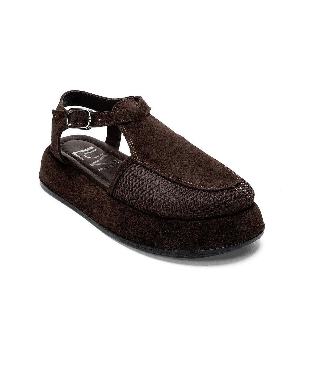 Forever and Always Shoes Женские Lurelia Leather Platform Sandal
