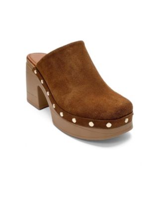 Cognac suede