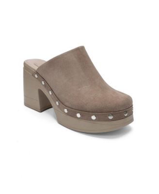 Taupe suede