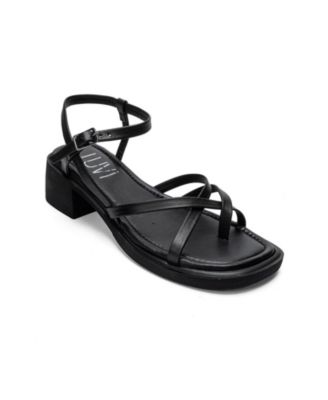 Женские босоножки Forever and Always Shoes Cirelle кожаные на устойчивом каблуке