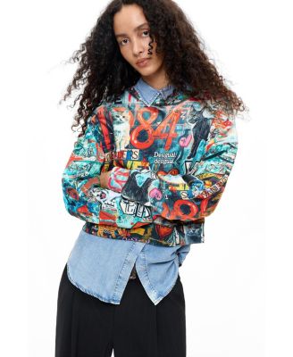 Desigual Women's Printed 100% cotton sweatshirt