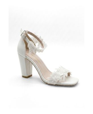 Женские свадебные сандалии Forever and Always Shoes Selia Block Heel