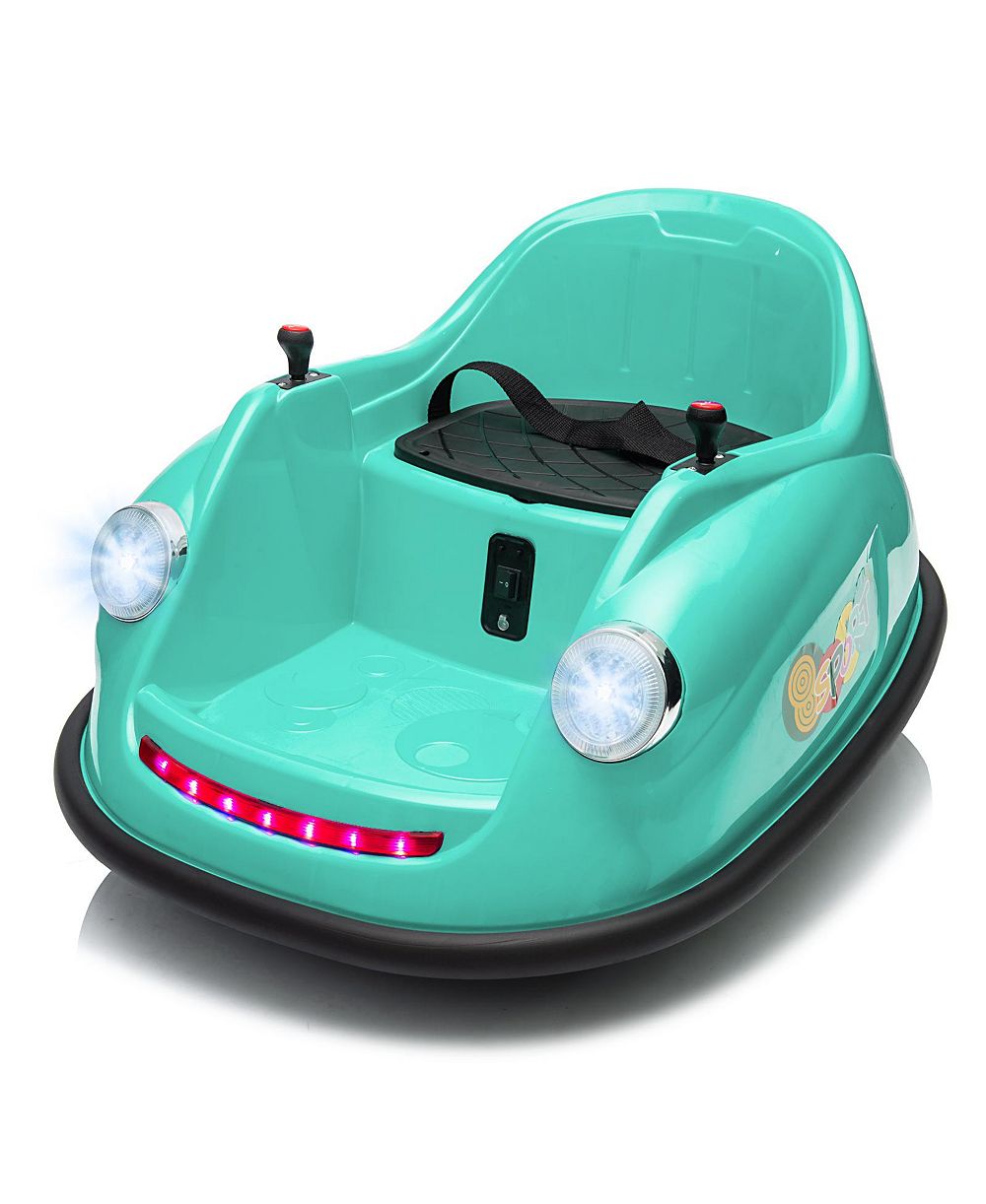 homfan Электрический бамперный автомобиль для детей, 360degree(s) Spin, пульт управления, музыка, сертифицировано по безопасности, подарок для мальчиков и девочек