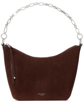 kate spade new york Halo Suede Small Chain Shoulder Handbag