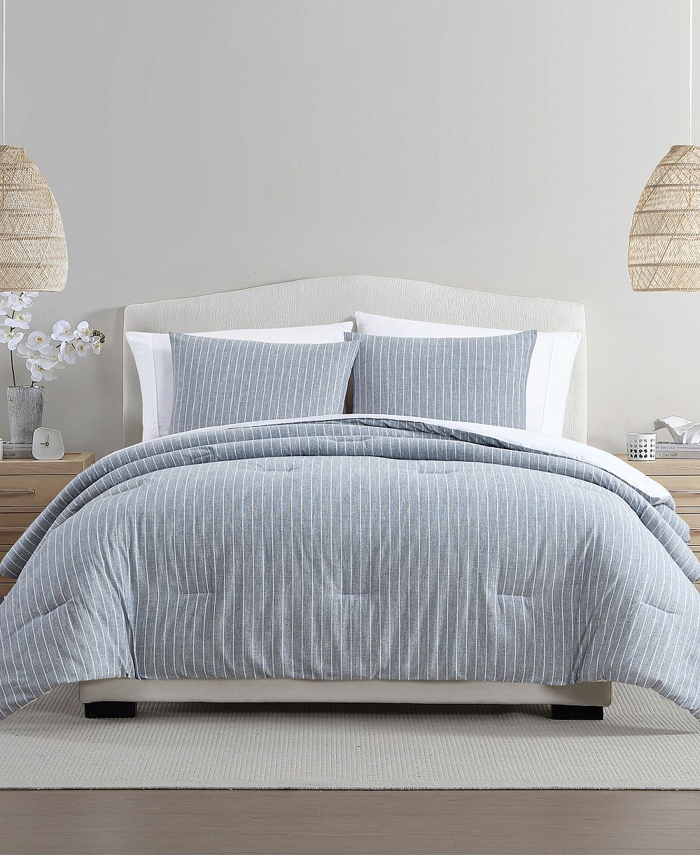 Комплект покрывал Palm Aire Jackson Stripe из хлопка, King