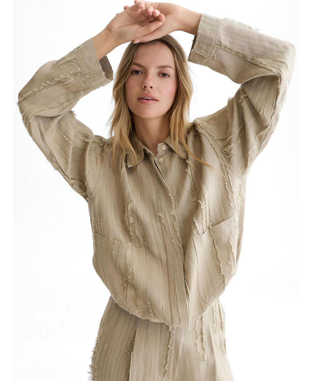 Рубашка утилитарная Fil Coupe SCOTCH & SODA для женщин