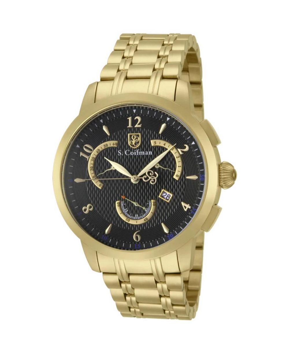 Invicta S.Coifman SC0238 Men's Chronograph Dial  Stainless Steel Bracelet Watch 45mm