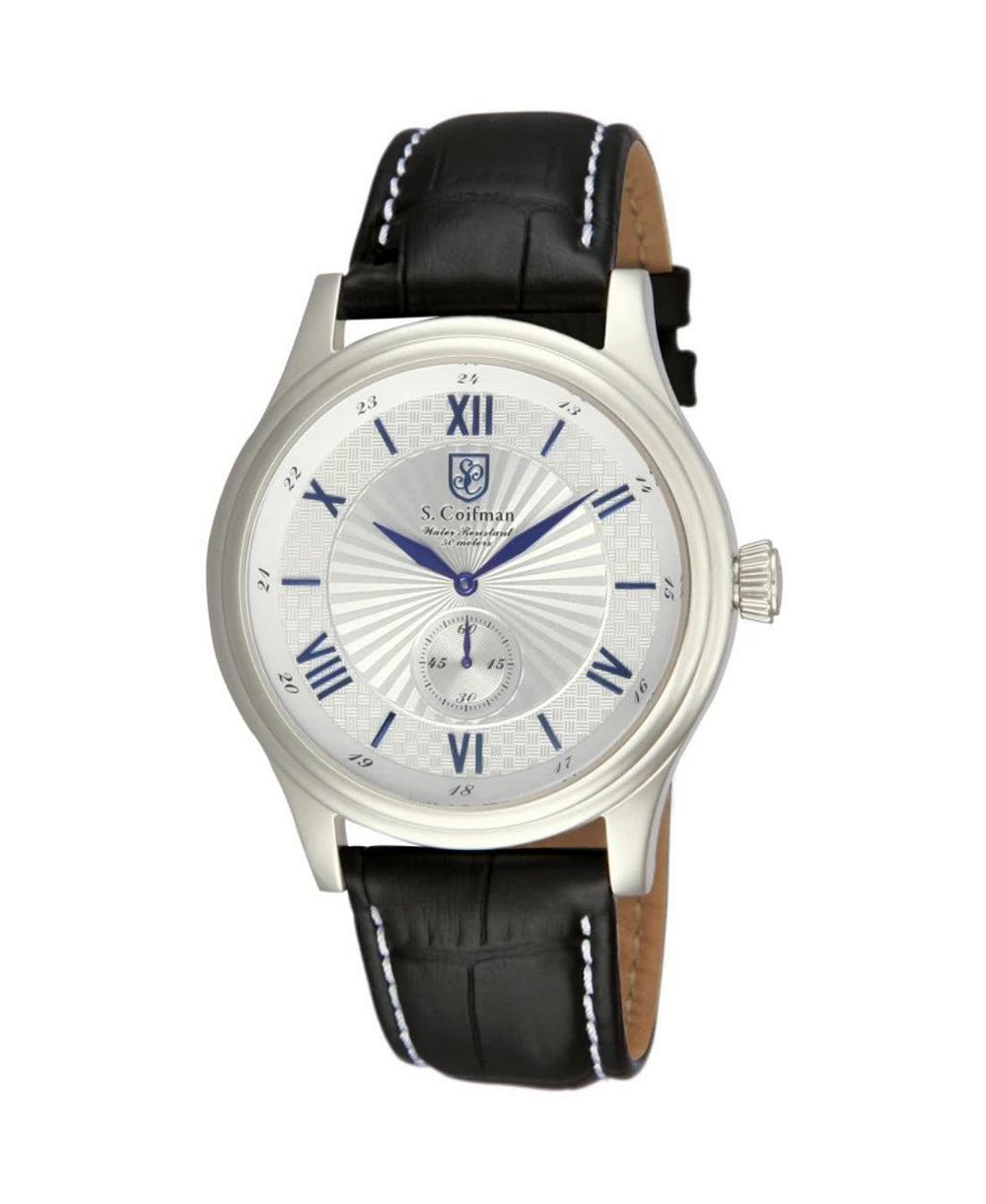 Мужские часы Invicta S.Coifman SC0287 с кожаным ремешком