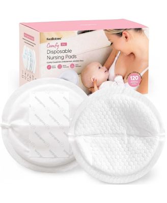 KeaBabies Женские одноразовые впитывающие пеленки для кормления Comfy Dry, Soft, Absorbent