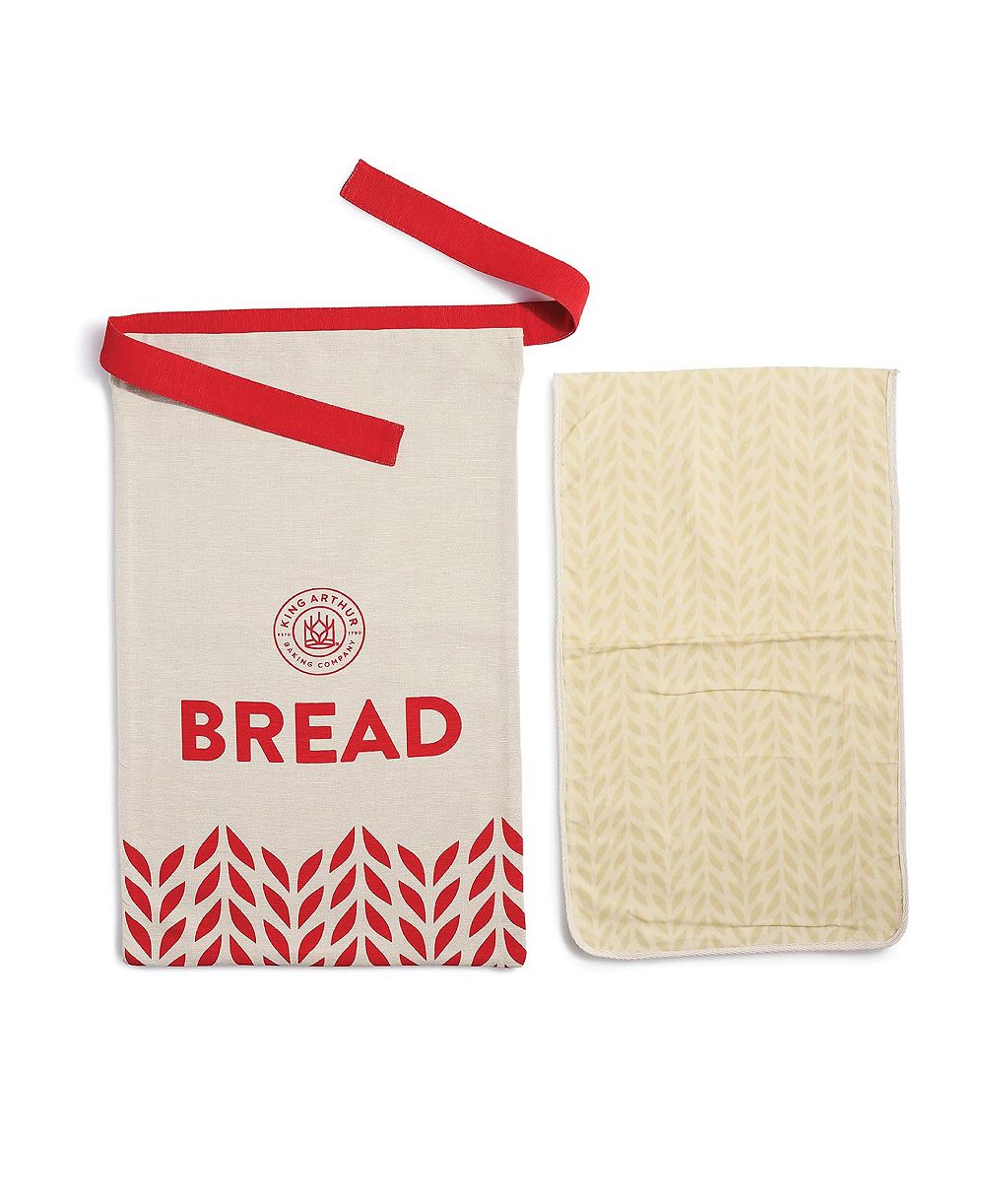 King Arthur Baking Company  Cotton  Bread Bag, 20" x 12"