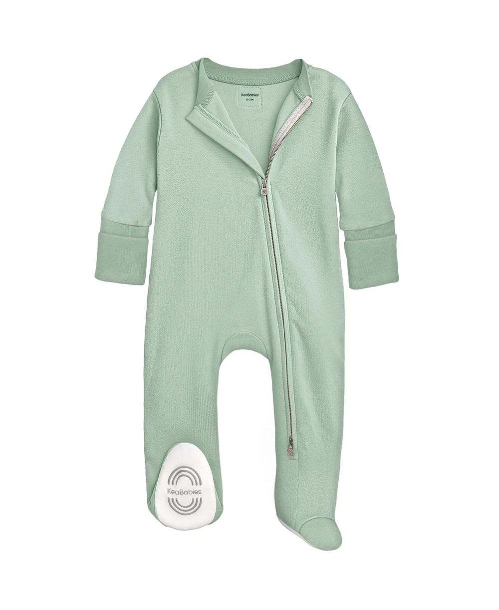 KeaBabies Детский комбинезон Soothe Sleep N' Play из хлопка, 0-9 месяцев