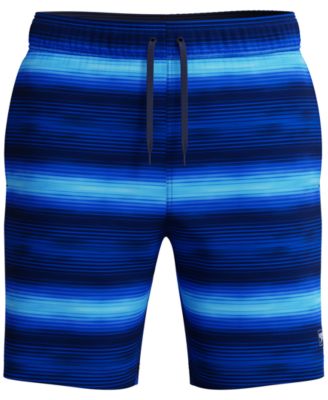 Speedo Men's Engineered Print Redondo Edge Volley Drawstring Surf Shorts, 7" Inseam