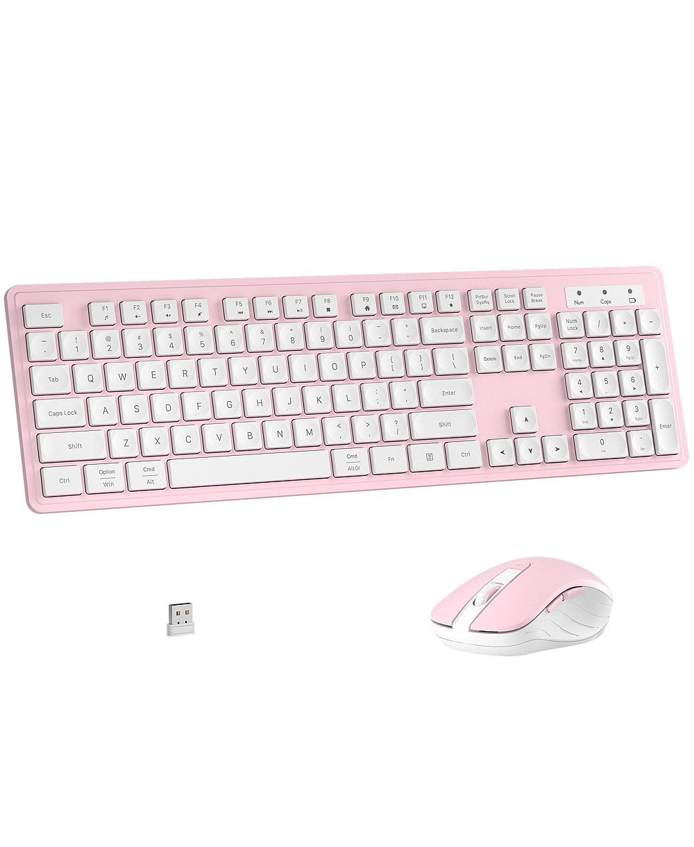 Lofree 104-Key Wireless Keyboard and Mouse Combo Compatible with Windows