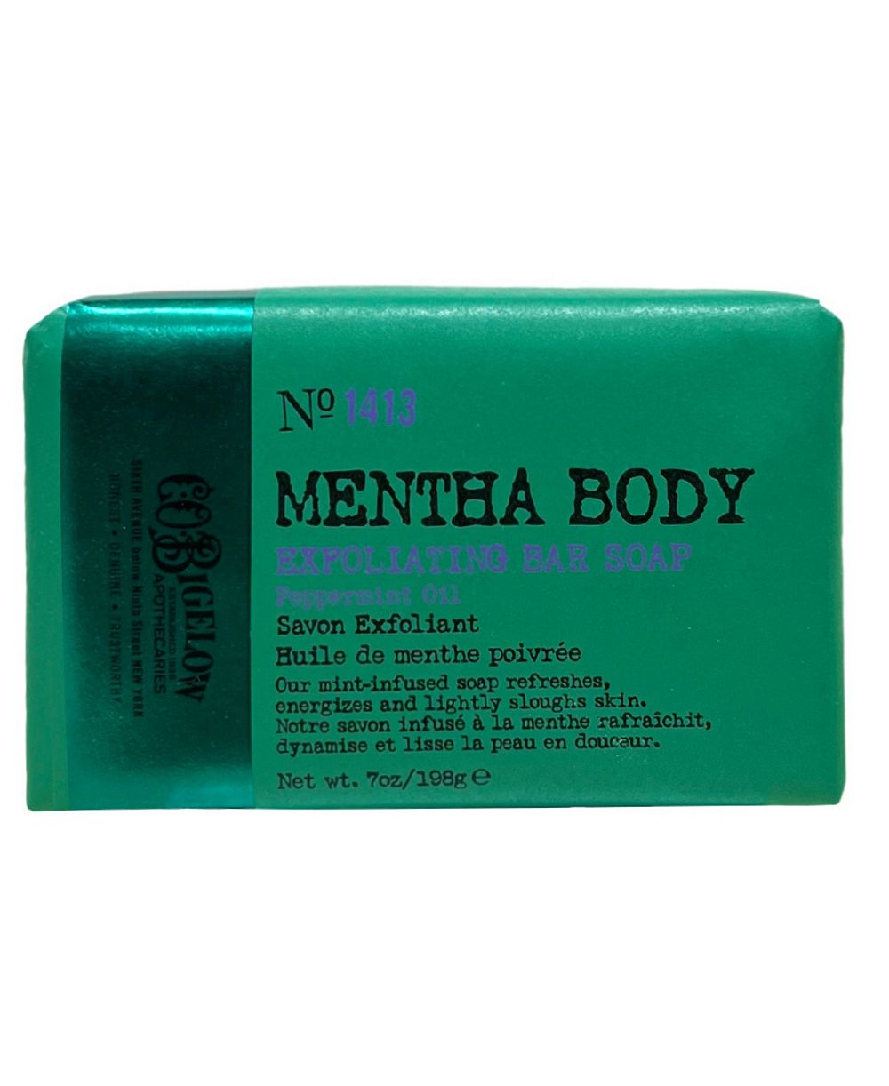 Кусковое мыло C.O. Bigelow Mentha Exfoliating Bar Soap, 7 oz.