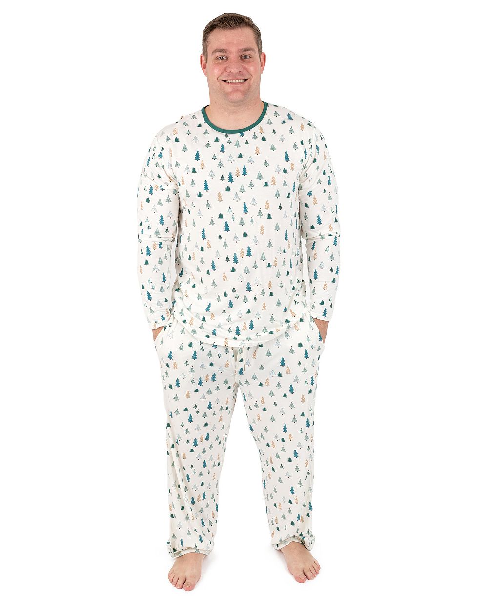 Leveret Men’s Two Piece Viscose from Bamboo Holiday Pajamas
