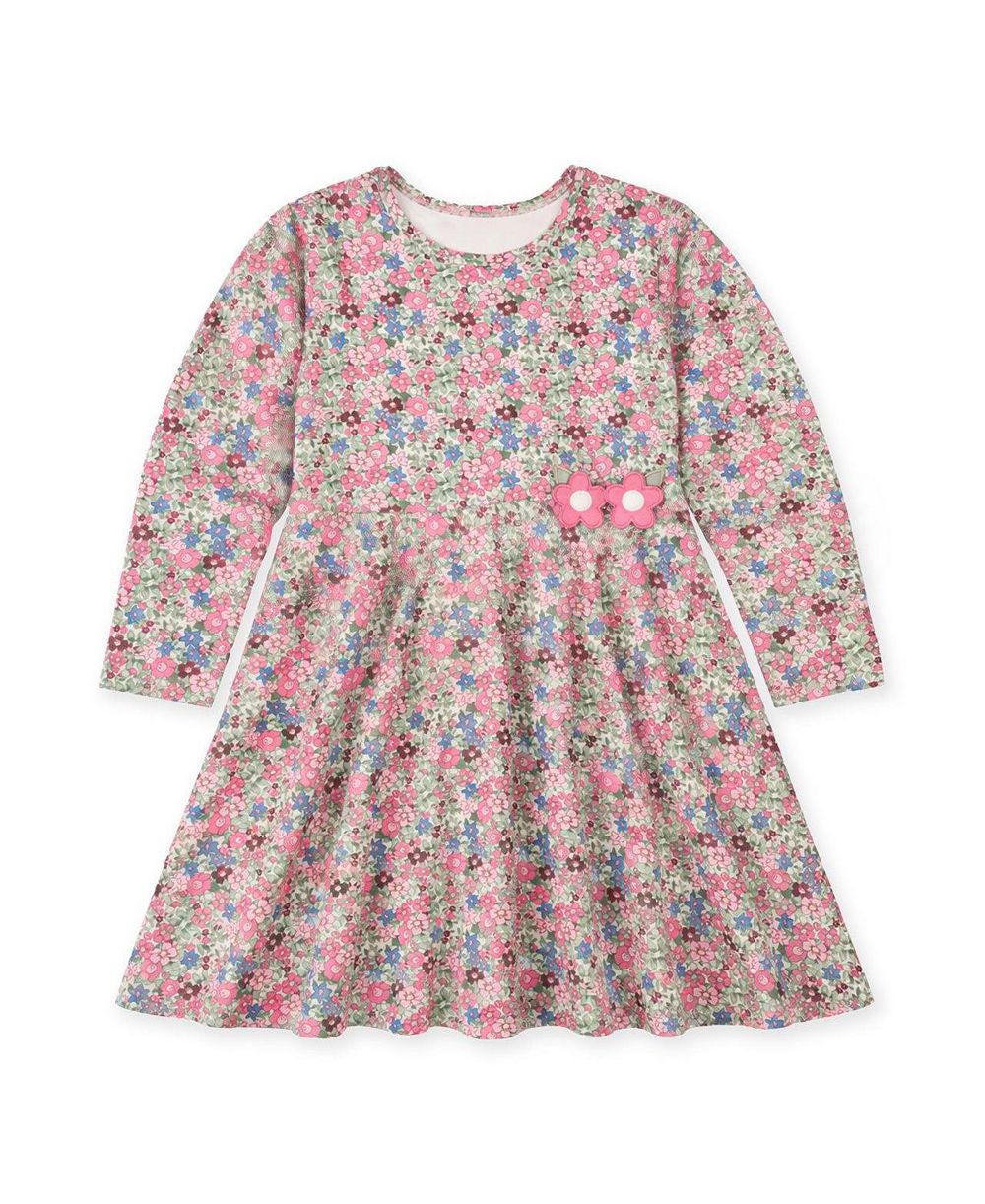 Платье Florence Eiseman Floral Knit для девочек (2T-4T) с цветами