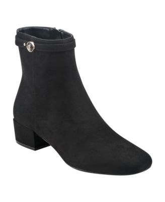 Bandolino Women's Adyn Square Toe Block Heel Dress Booties