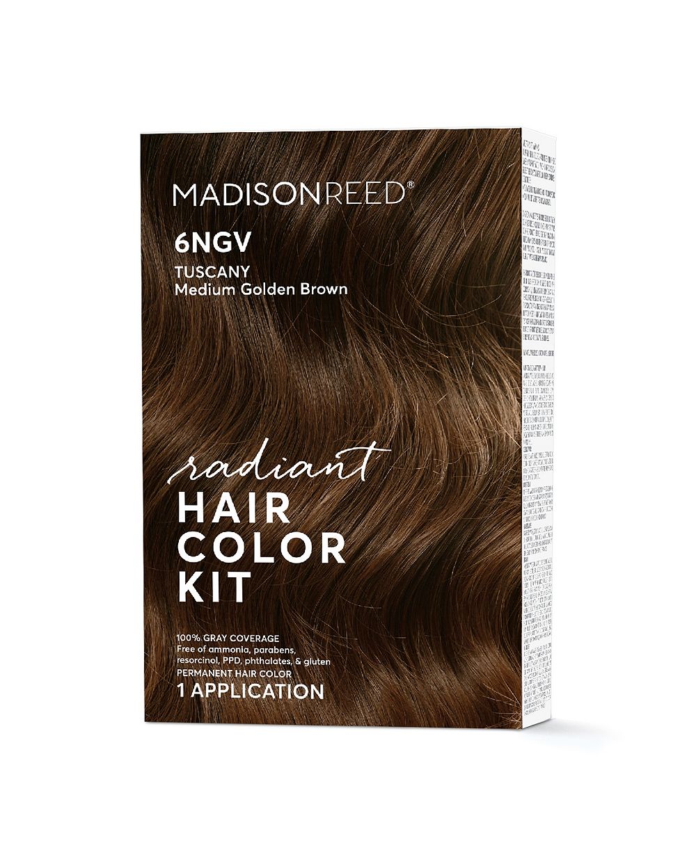 Набор для окрашивания волос Madison Reed Tuscany Medium Gold Brown Radiant, 8 предметов