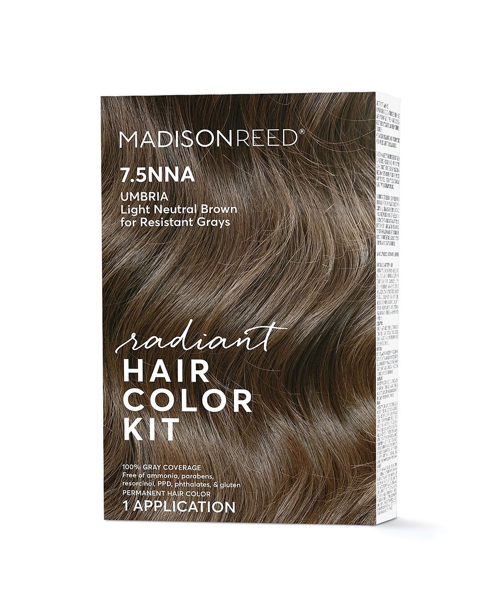 Набор для окрашивания волос Madison Reed Umbria Light Neutral Brown Radiant, 8 предметов