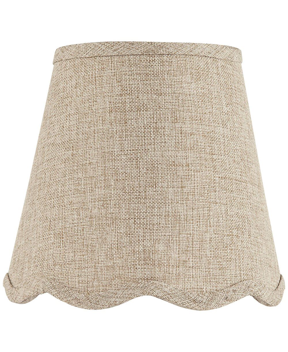 Springcrest Сменная абажур для канделябра Empire Scallop Bottom, 4" Top x 6" Bottom x 5 1/2" High