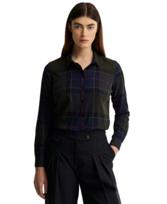 Barbour Women's Bredon Plaid Long-Sleeve Shirt