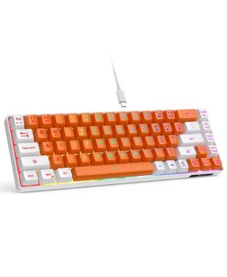 Lofree компактная проводная мембранная игровая клавиатура 65%