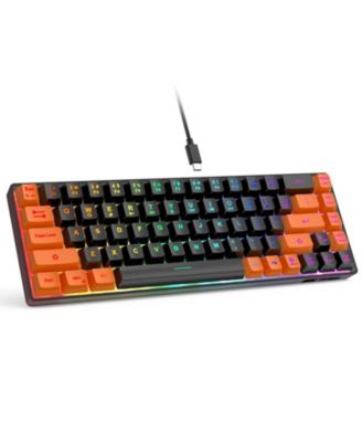 Проводная игровая мембранная клавиатура Lofree 65% с защитой отghosting