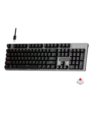 Lofree проводная механическая игровая клавиатура с линейными переключателями Red и RGB-подсветкой