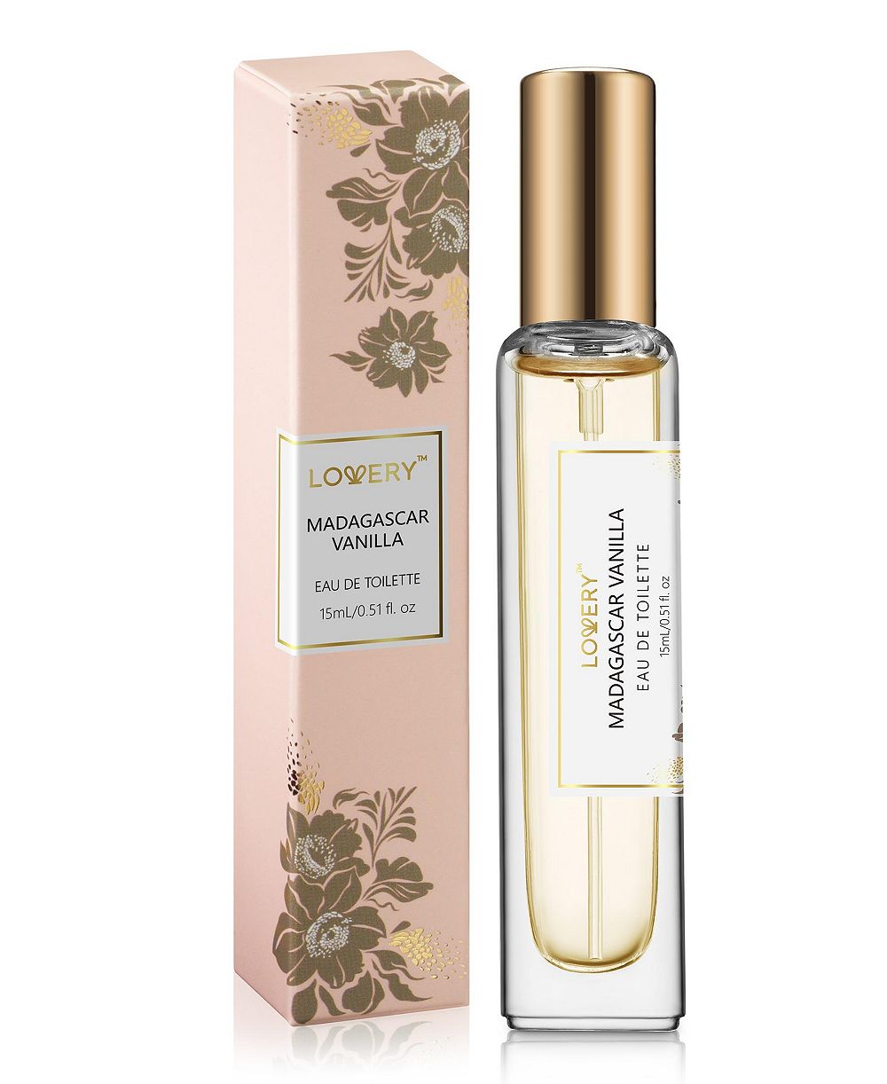 Lovery Madagascar Vanilla Eau de Toilette, 0.51 Ounce