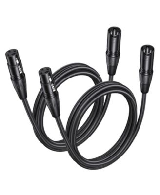 Lofree Кабель для микрофона 3-Pin XLR из бескислородной меди, 25 ft., 2 штуки