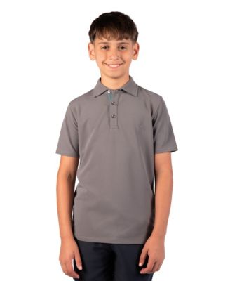Tailorbyrd Big Boys Micro Grid ( 8 to 18 -20 )Textured Performance Polo