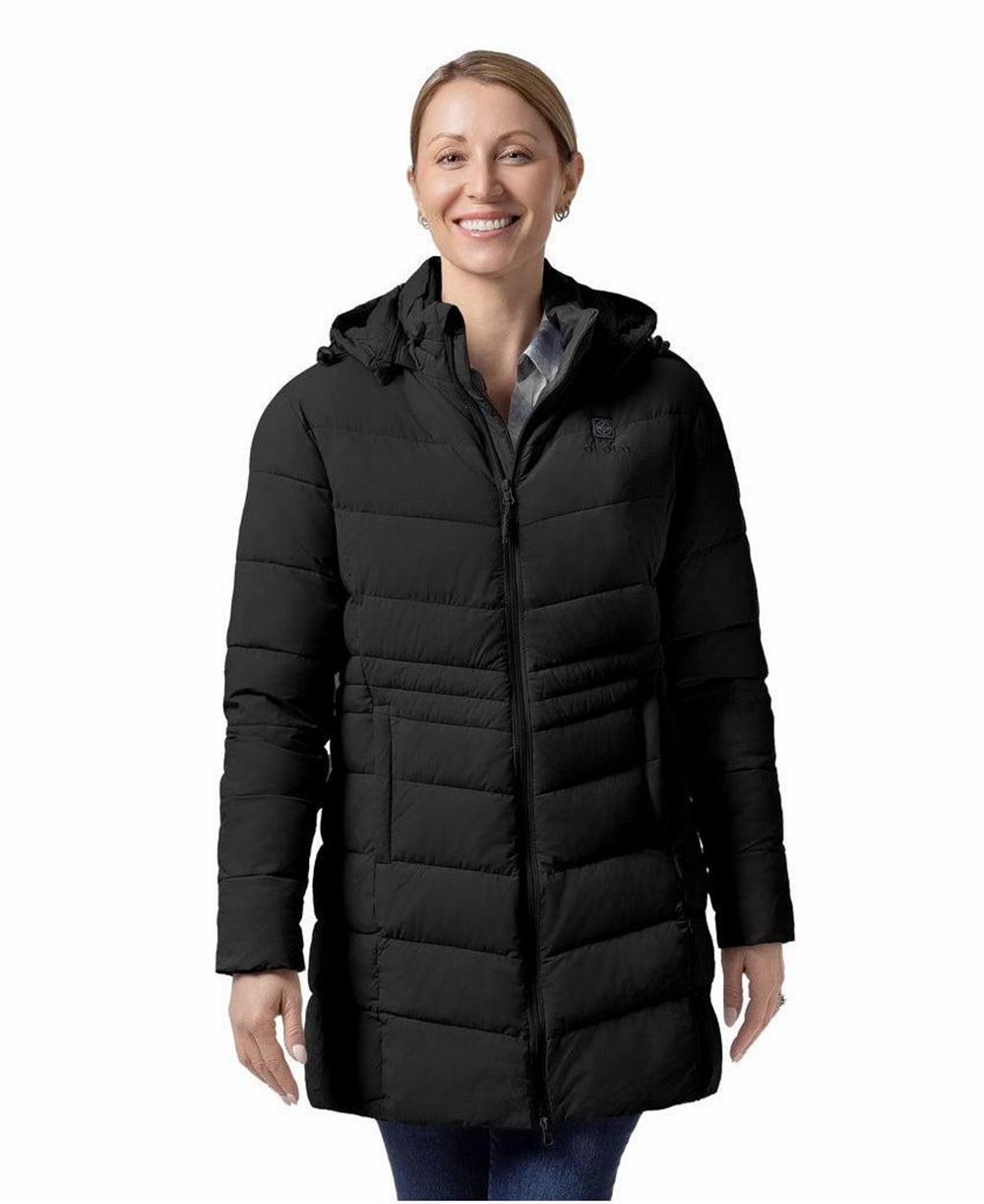 ororo Women's Heated Puffer Hooded Jacket