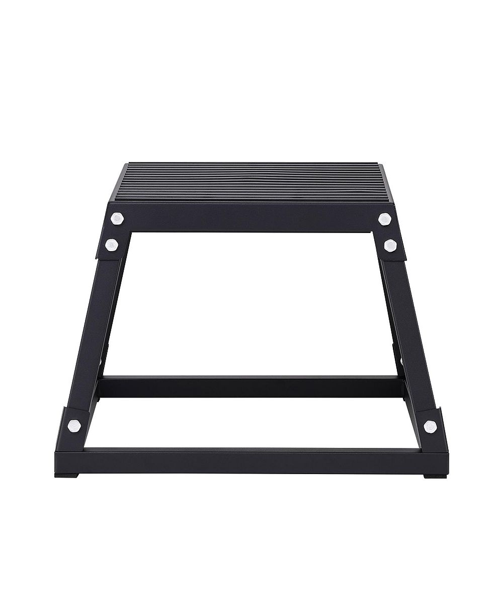 VEVOR 12" плиометрическая коробка для прыжков, фитнес, упражнение, степ, кросс, черная