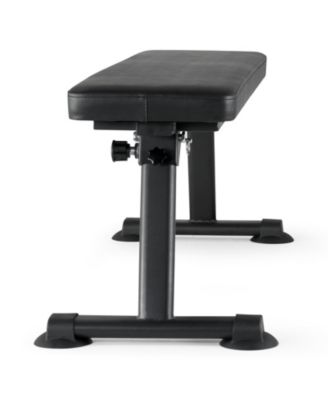 VEVOR Flat Weight Bench Foldable Strength Training Bench for Full Body Workout
