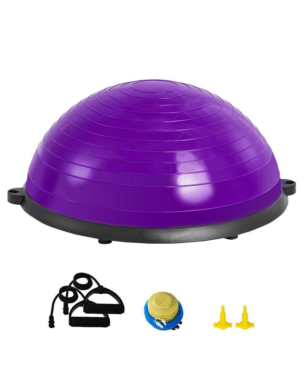 VEVOR фитнес-мяч 23" с резистивной лентой