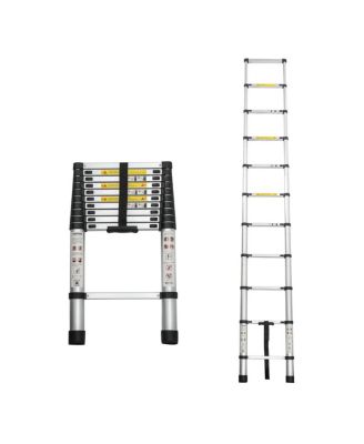 Streamdale Furniture 10,5FEET телескопическая алюминиевая удлинительная лестница, грузоподъемность 300 фунтов