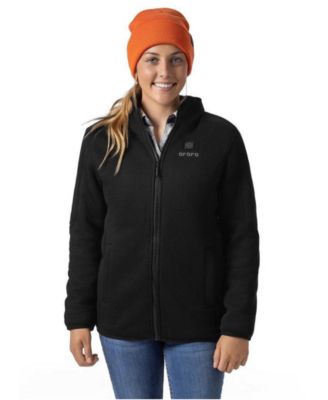 ororo Women's 4-Zone Heated Fleece Jacket