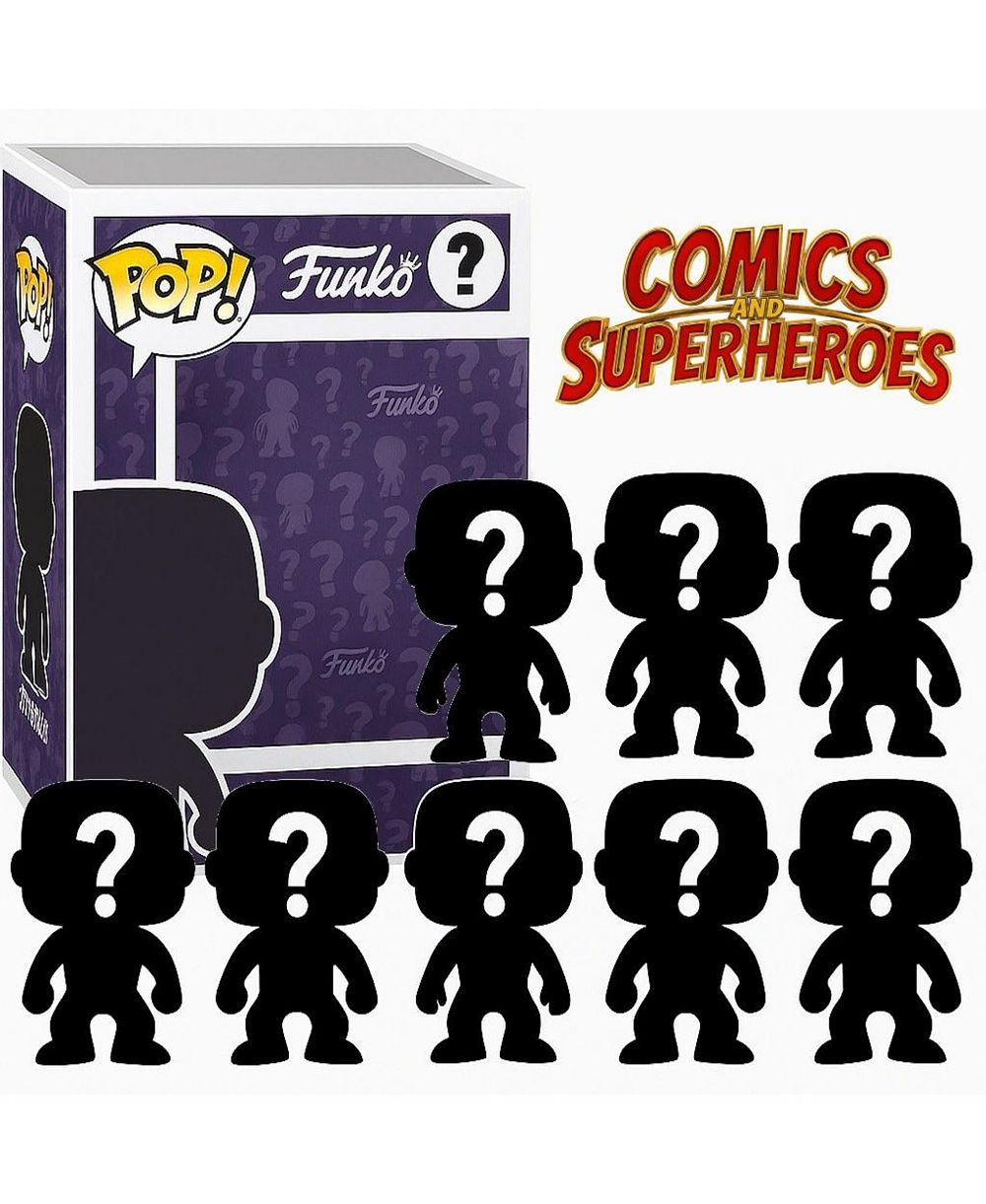 Funko Pop! Blind Box Marvel and DC Comics Набор из 8 фигурок, от 4 лет