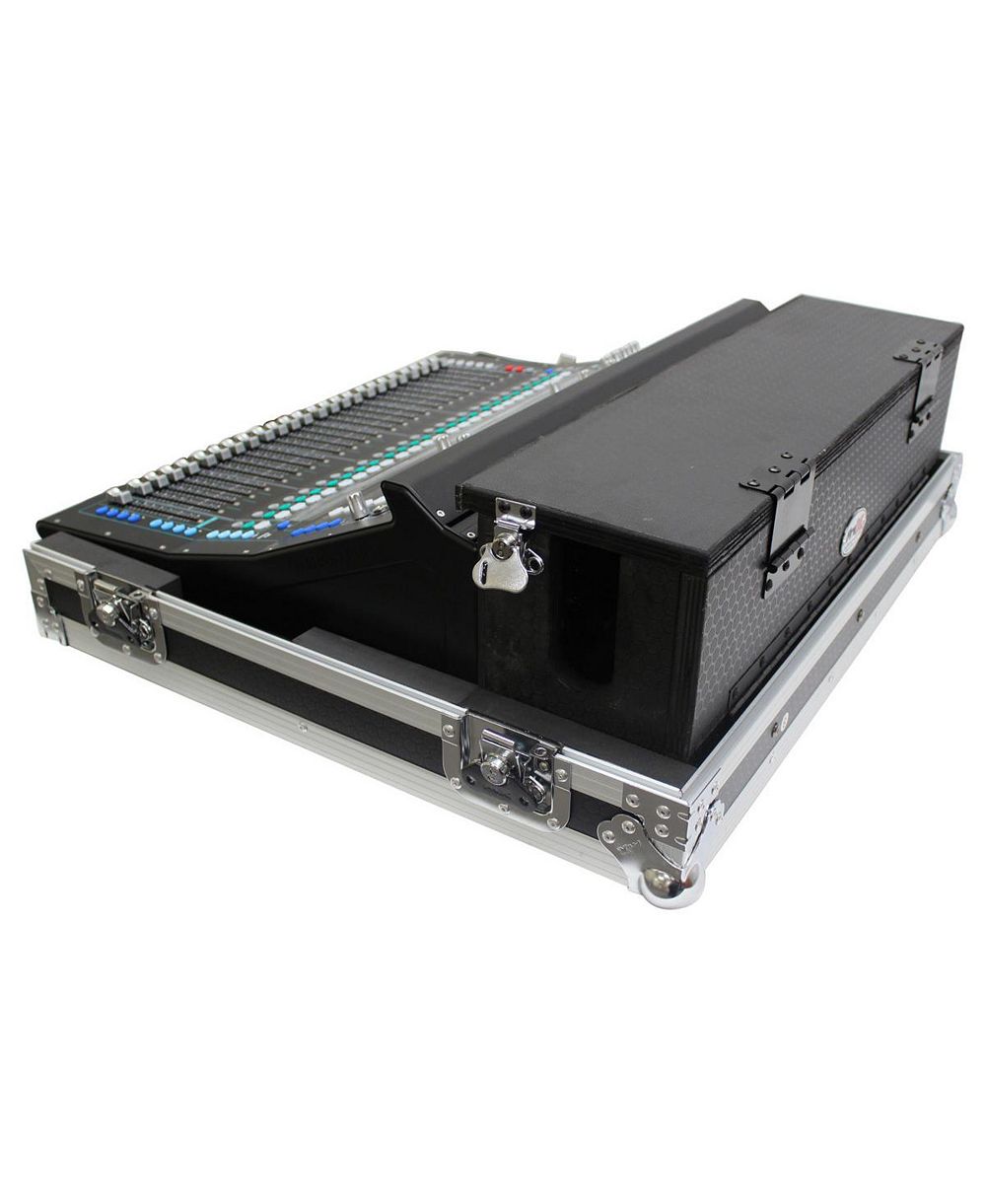 ProX XS-AHSQ7DHW Doghouse Cable Storage, 4" Wheels Flight Case for Allen & Heath SQ7