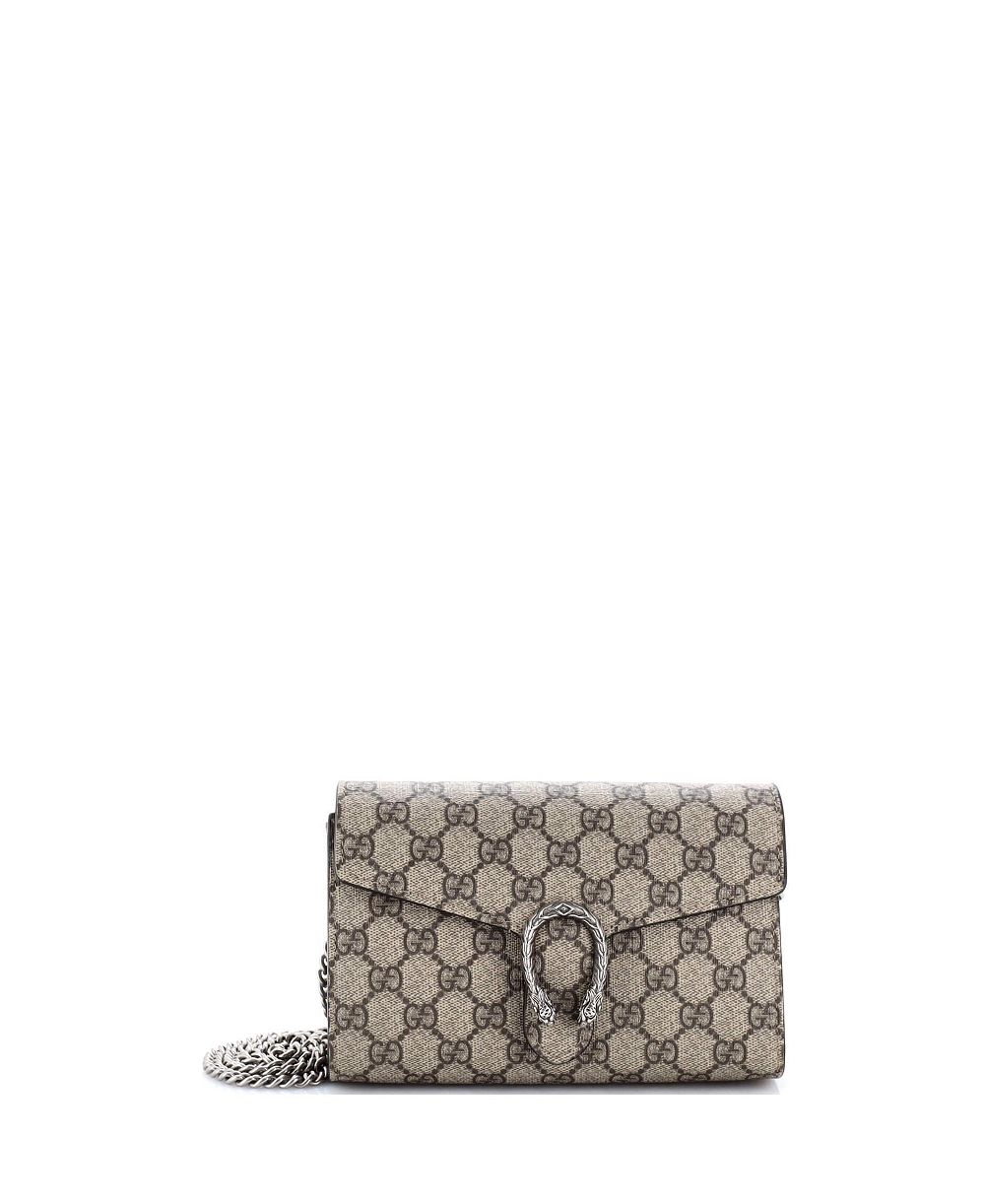 Маленькая сумка-кошелек Gucci Dionysus из полотняного покрытия GG
